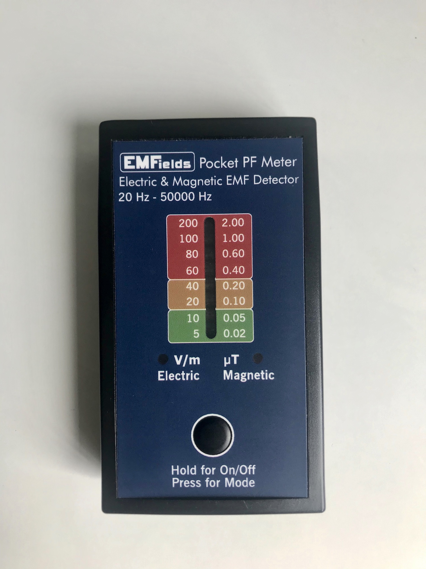 PF5 Pocket Power Frequencies Meter (ELF & VLF)