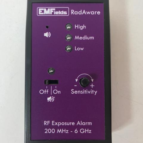 RadAware RD1 Pocket RF Radiation Alarm