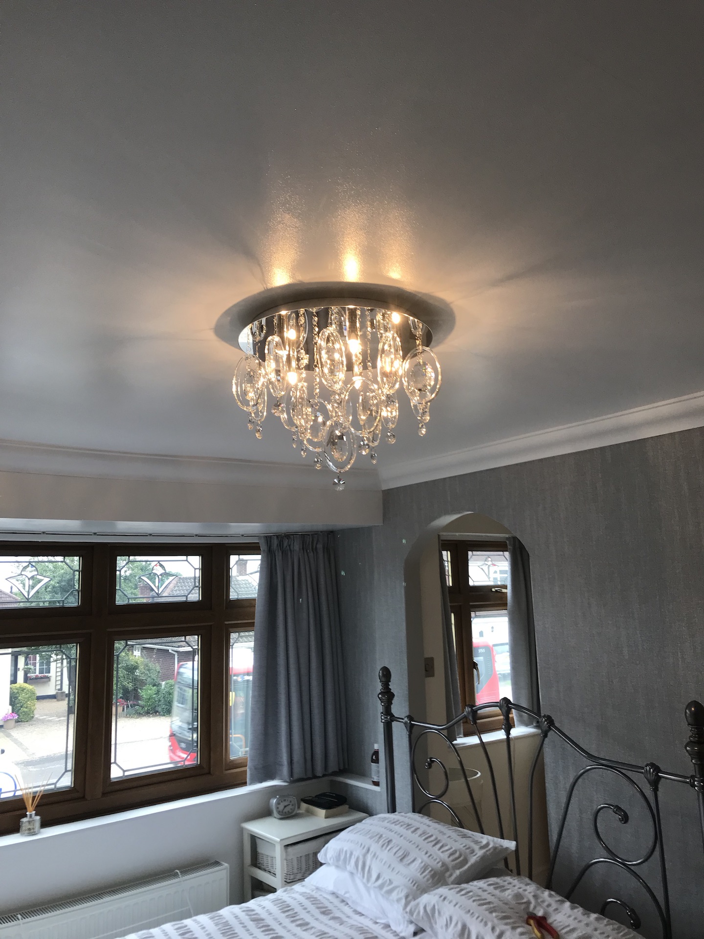 Light in bedroom