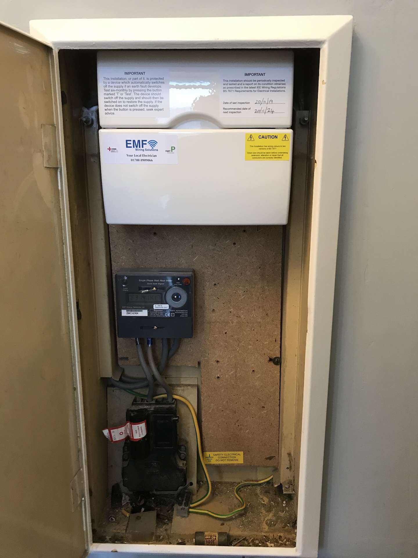 New Consumer Unit