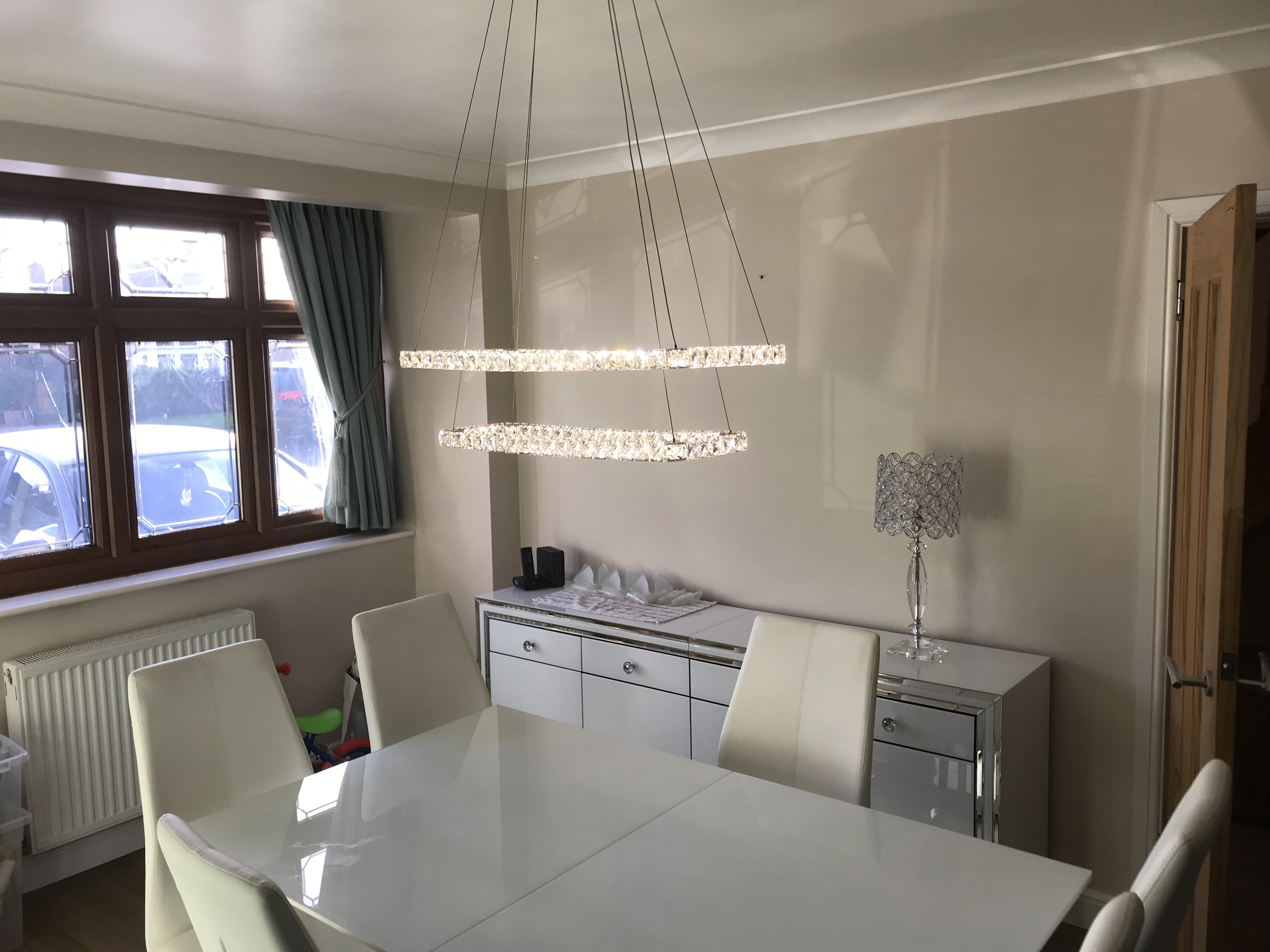 Light Over Dining Table